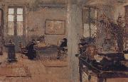 Edouard Vuillard In a room oil painting artist